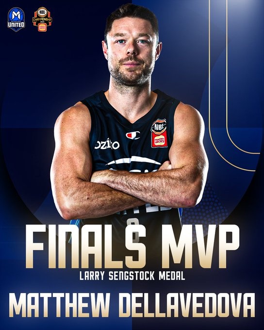  败方MVP！NBL总决赛落下大幕 前骑士后卫德拉维多瓦斩获总决赛MVP